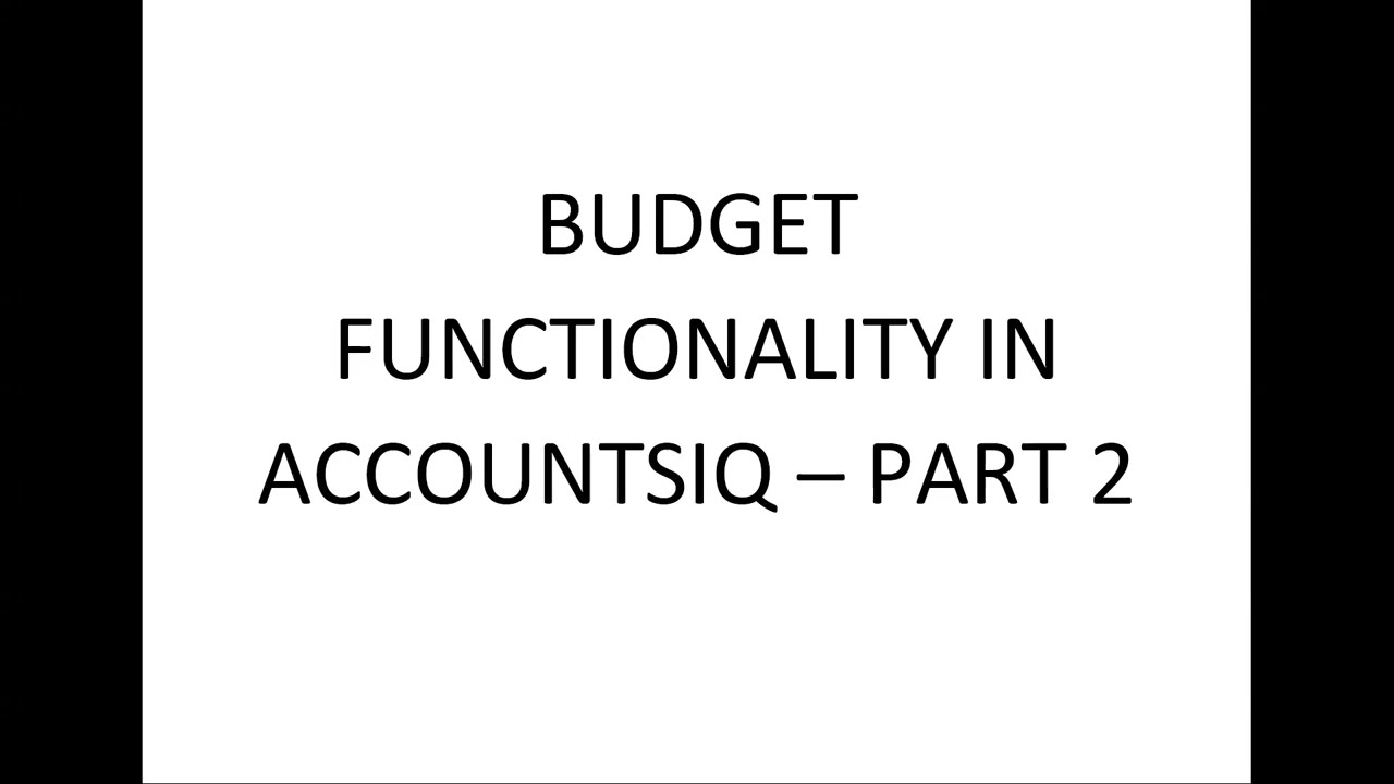 Budgets in AIQ   Part 2   Uploading the Completed Template to AIQ