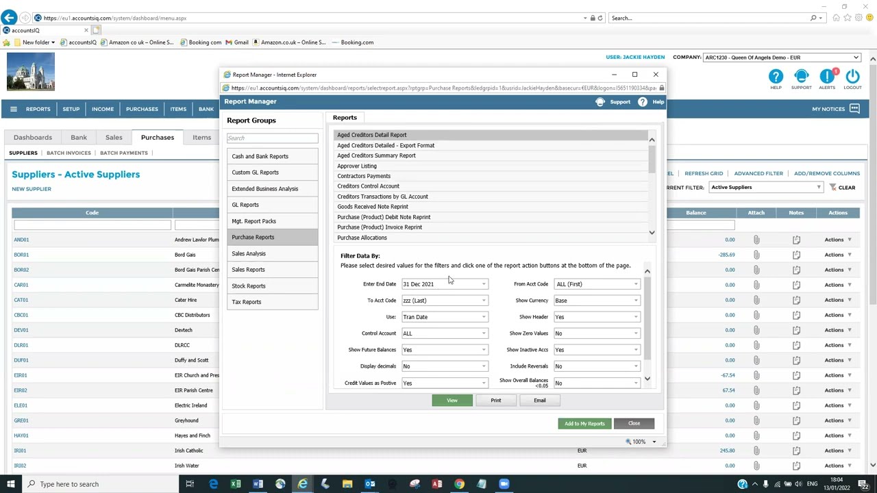 Part 2   AIQ   In Preparation of Completing your Audit Pack