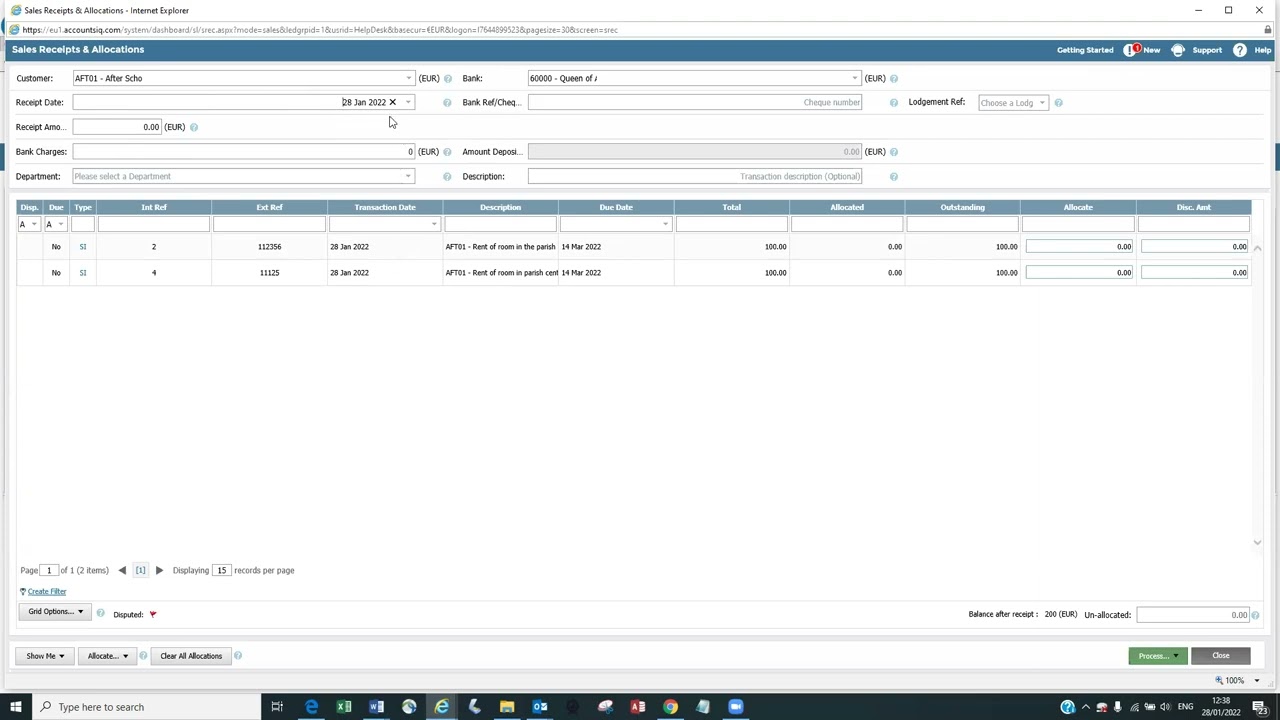 Sales   Part 3   How to enter a Sales Receipt