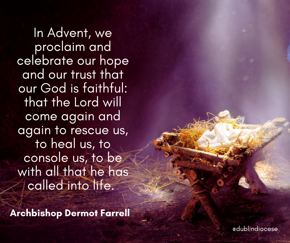 Pastoral Letter for Advent from Archbishop Dermot Farrell