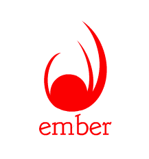 Red Ember Logo on white background