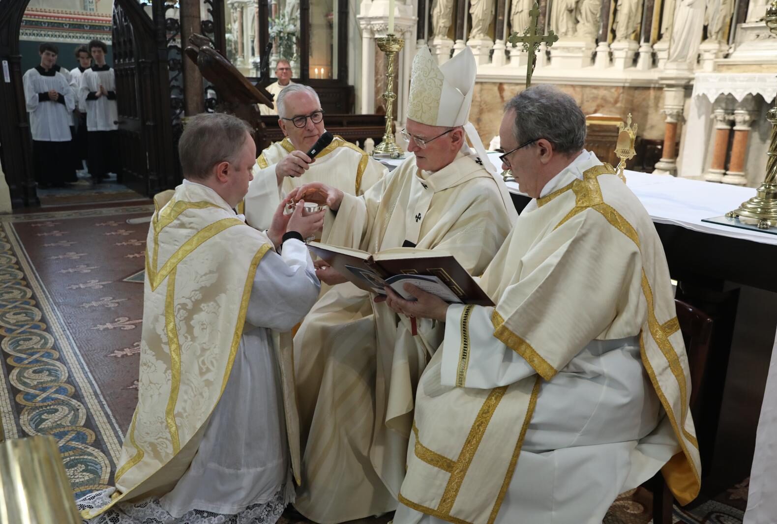 Ordination to the Priesthood of Brother Ciarán Egan by Archbishop Dermot Farrell