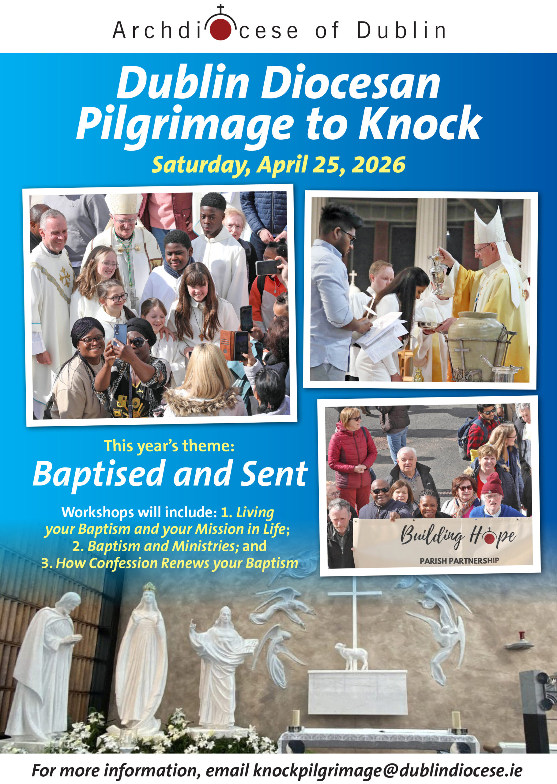 diocesan pilgrimage to knock 2026 poster