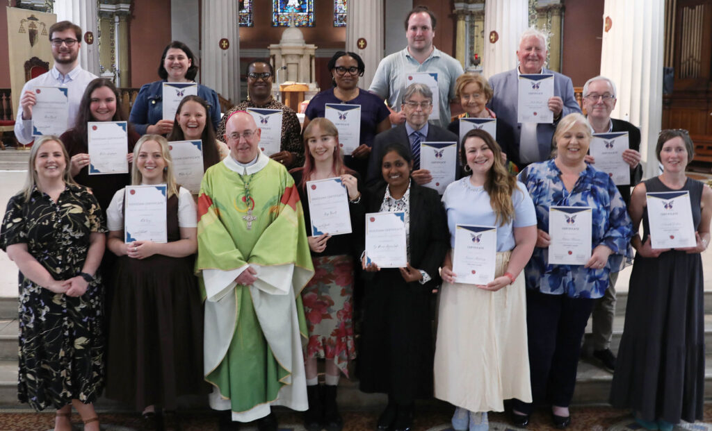 Bishop Roche’s homily at Mass for presentation of certificates